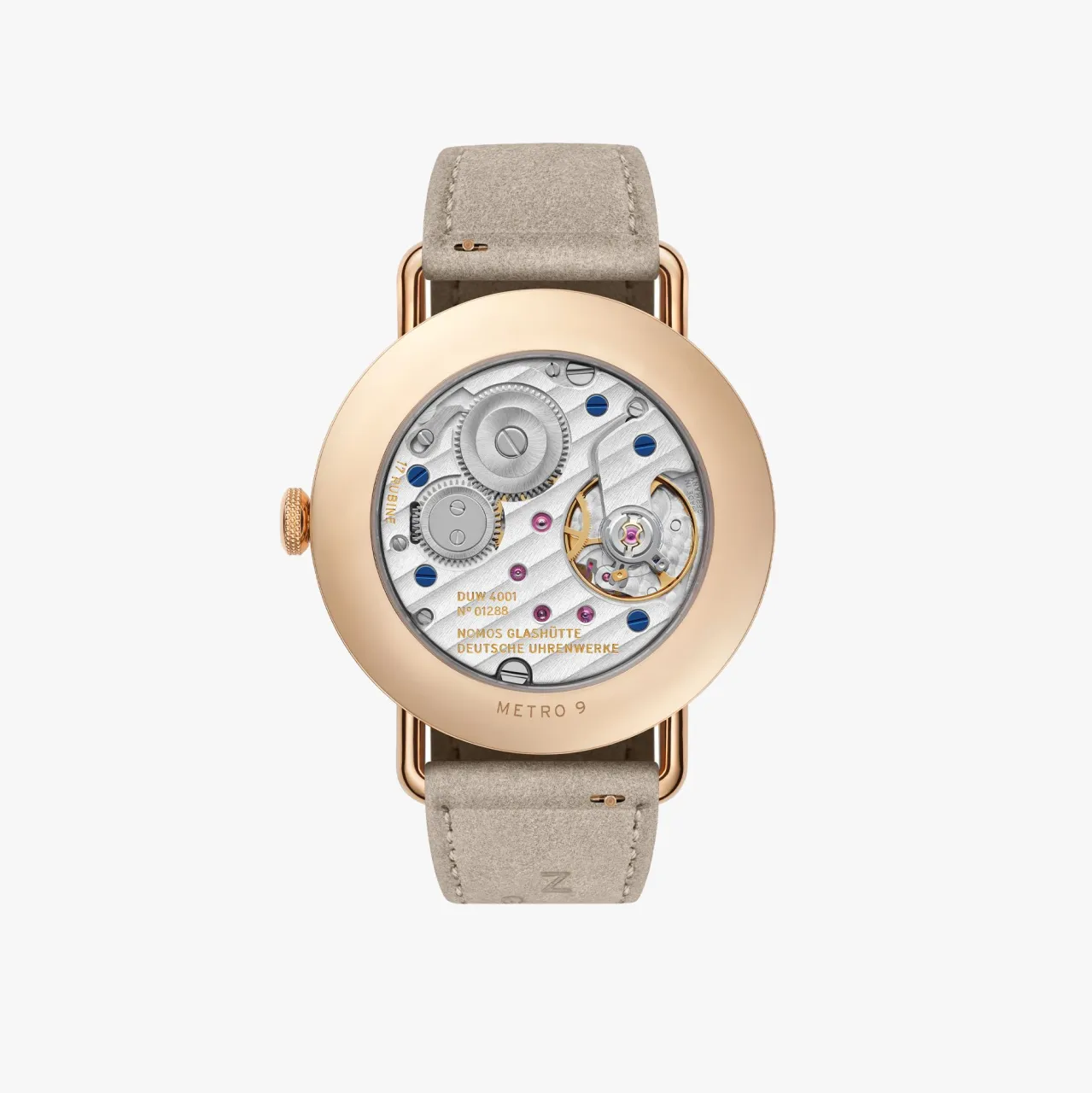 NOMOS Metro Rose Gold Otomatik 1170 detay görseli 1