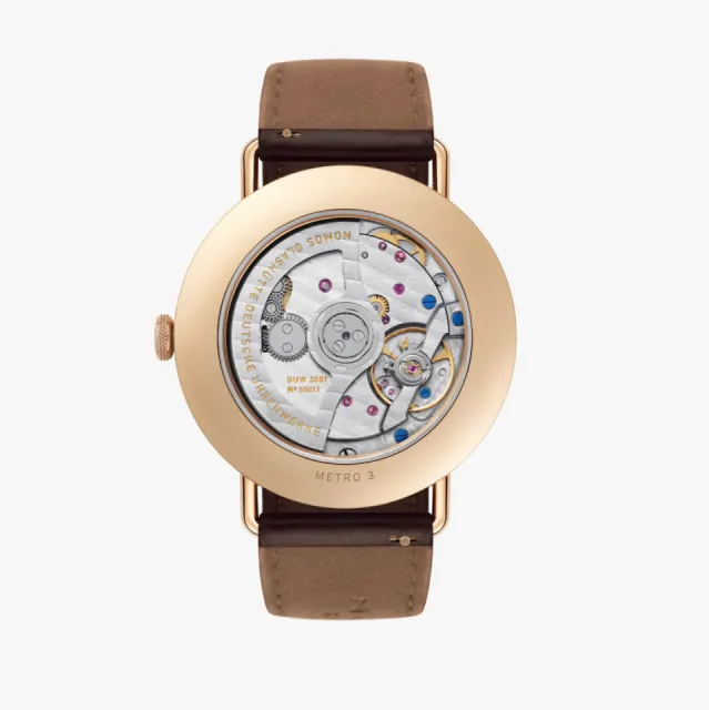 NOMOS Metro Rose Gold Neomatik Otomatik 1180 Görsel 2
