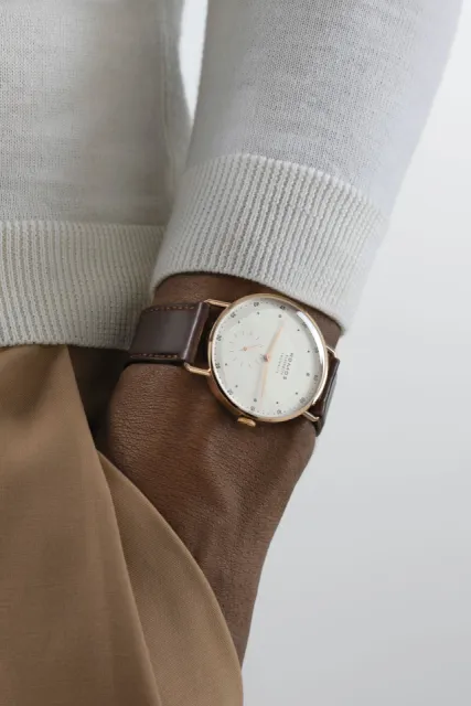 NOMOS Metro Rose Gold Neomatik Otomatik 1180 Görsel 7