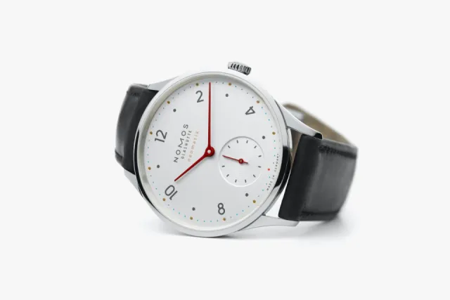 NOMOS Glashütte Minimatik Otomatik Beyaz Gümüş Plaka 1203 Görsel 3