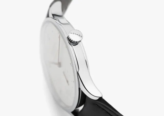 NOMOS Glashütte Minimatik Otomatik Beyaz Gümüş Plaka 1203 Görsel 5