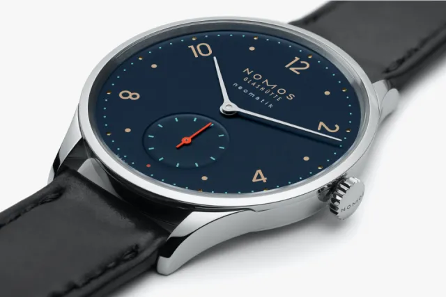 NOMOS Glashütte Minimatik Midnight Blue Otomatik 1205 Görsel 5