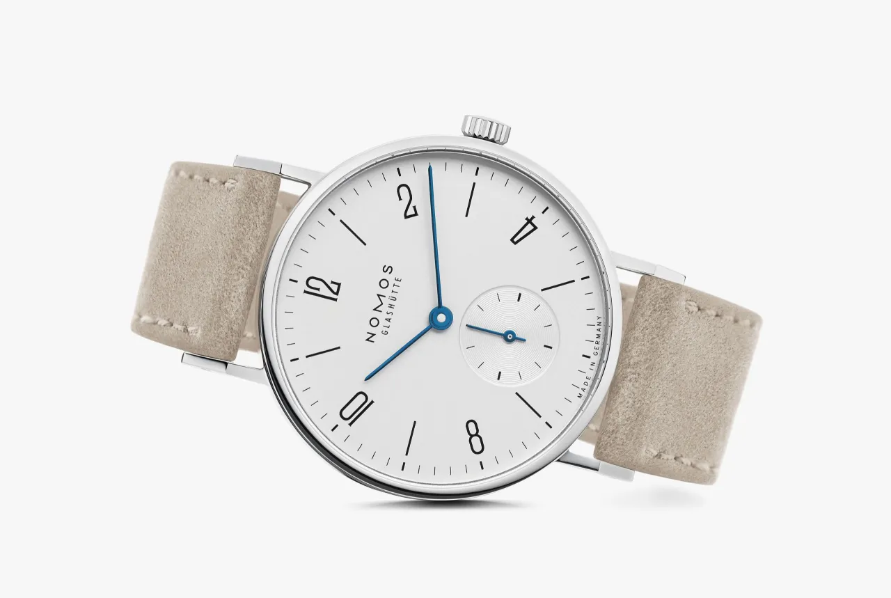 NOMOS Glashütte Tangente 33 Otomatik Beyaz 122 detay görseli 3
