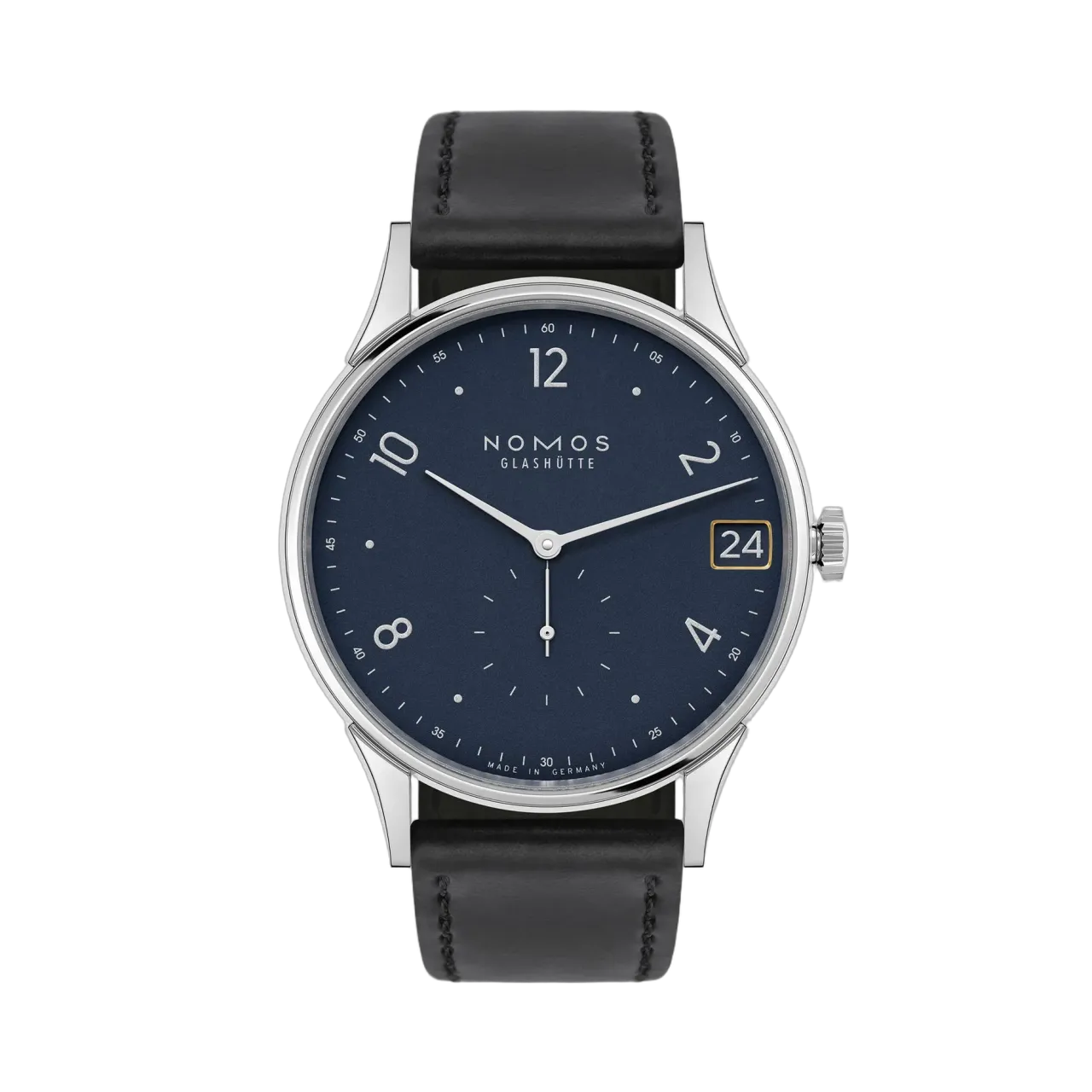 NOMOS Glashütte Minimatik 39 Date Blue 1252