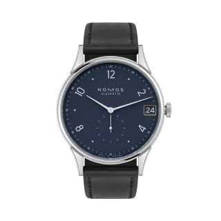 NOMOS Glashütte Minimatik 39 Date Blue 1252