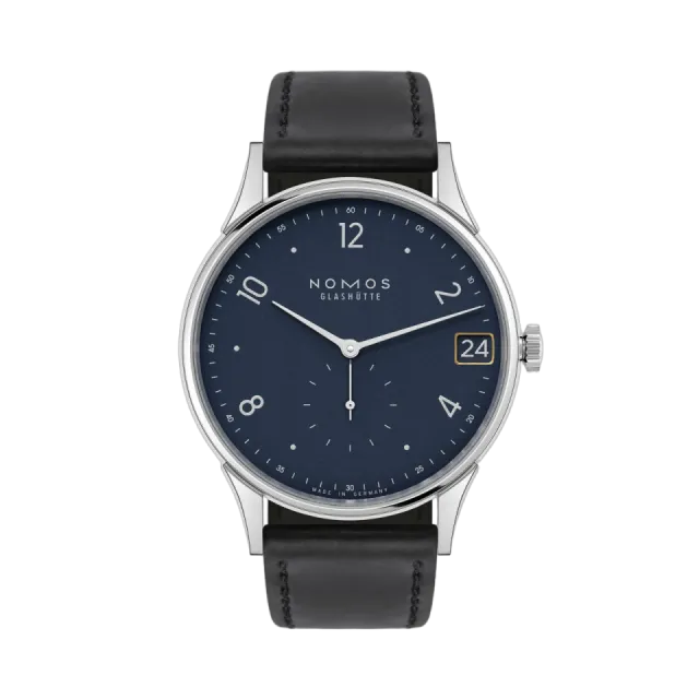 NOMOS Glashütte Minimatik 39 Date Blue 1252 Görsel 1