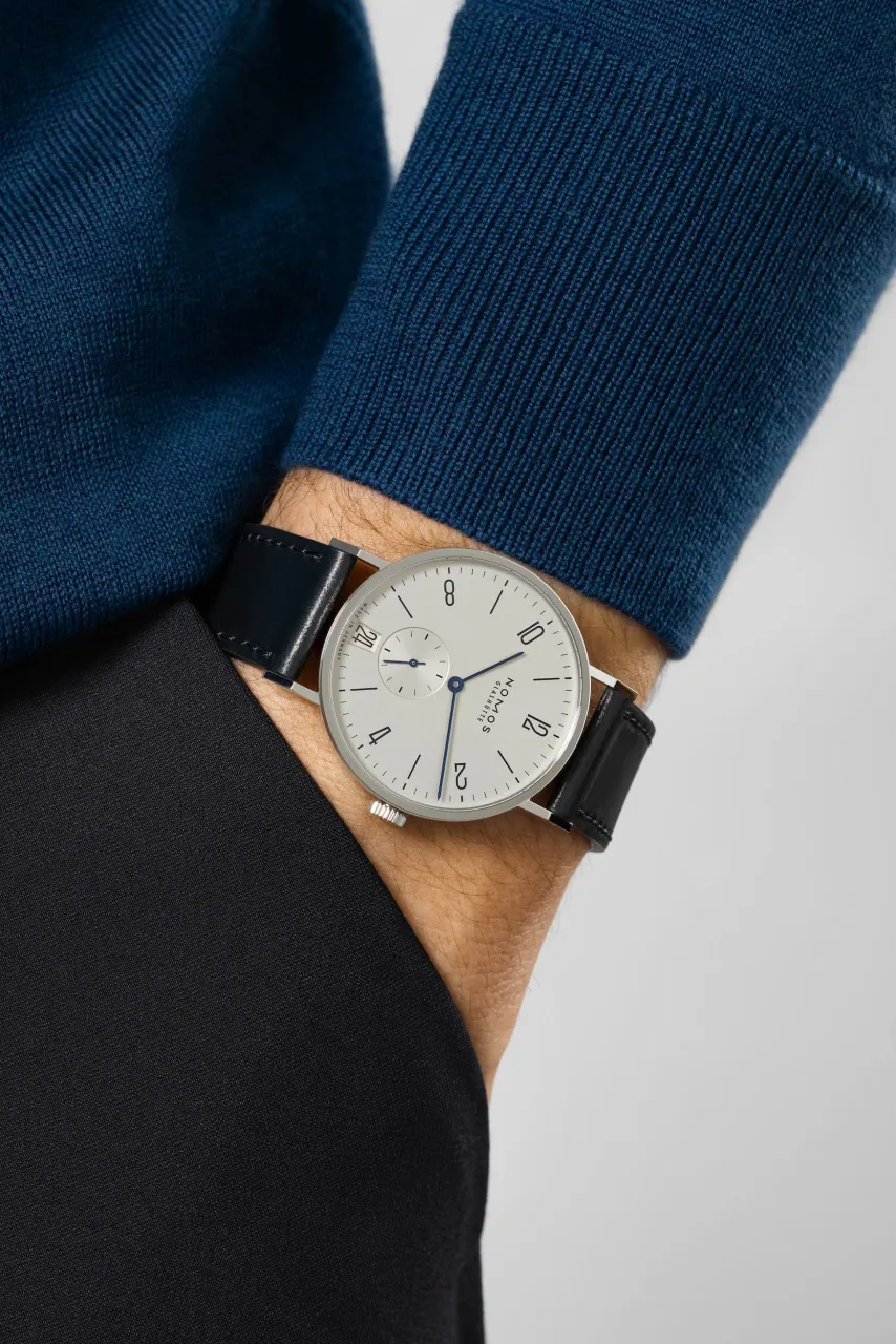 NOMOS Glashütte Tangente 38 Date Otomatik 130 detay görseli 5