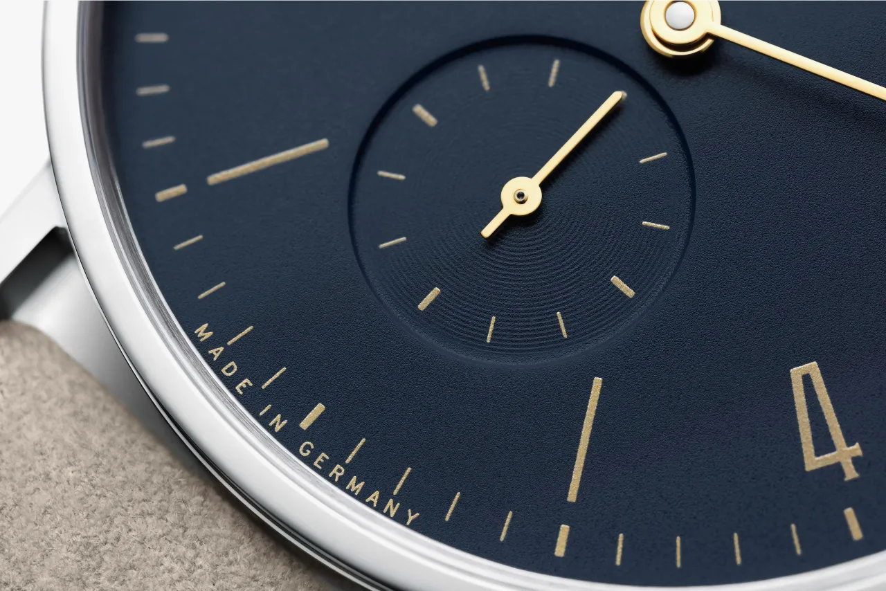 NOMOS Tangente Midnight Blue Otomatik 132 detay görseli 3