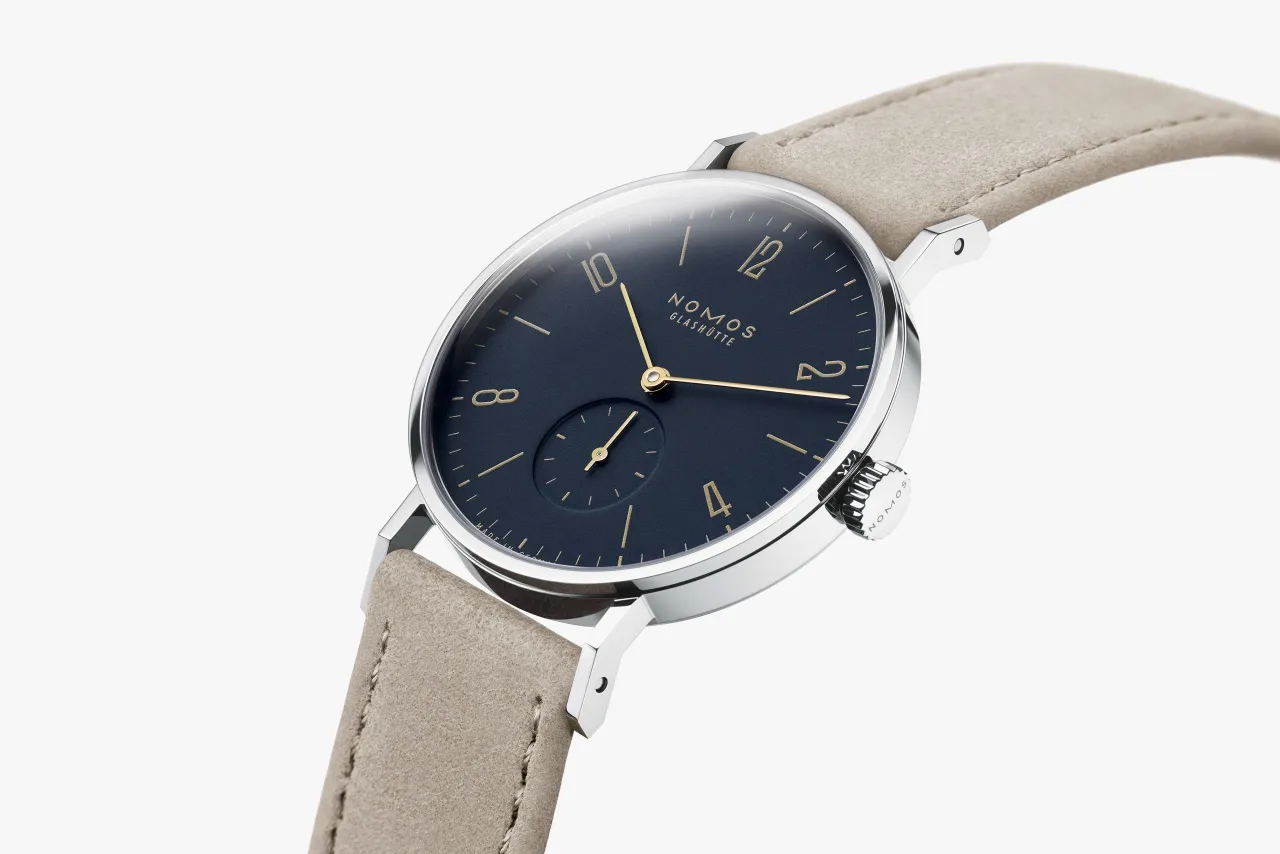 NOMOS Tangente Midnight Blue Otomatik 133 detay görseli 2