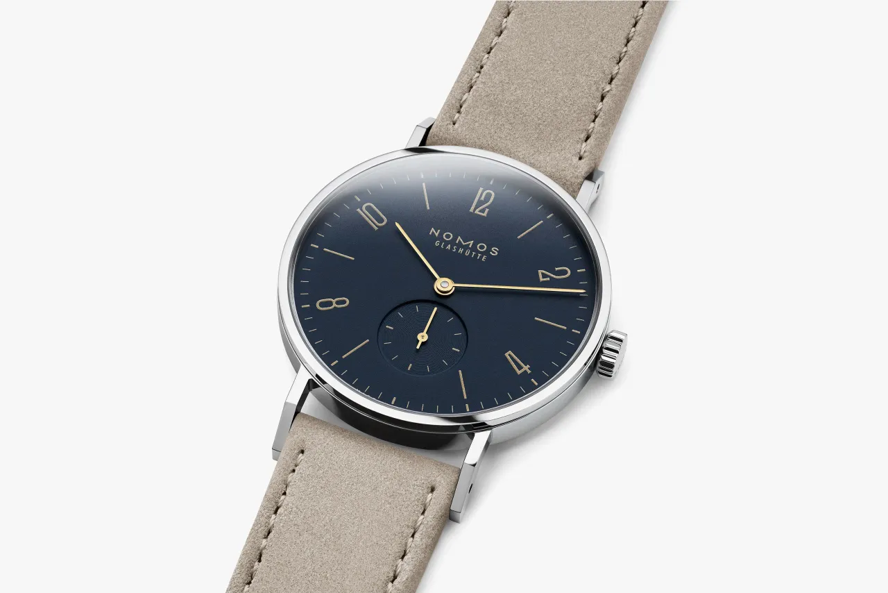 NOMOS Tangente Midnight Blue Otomatik 133 detay görseli 4