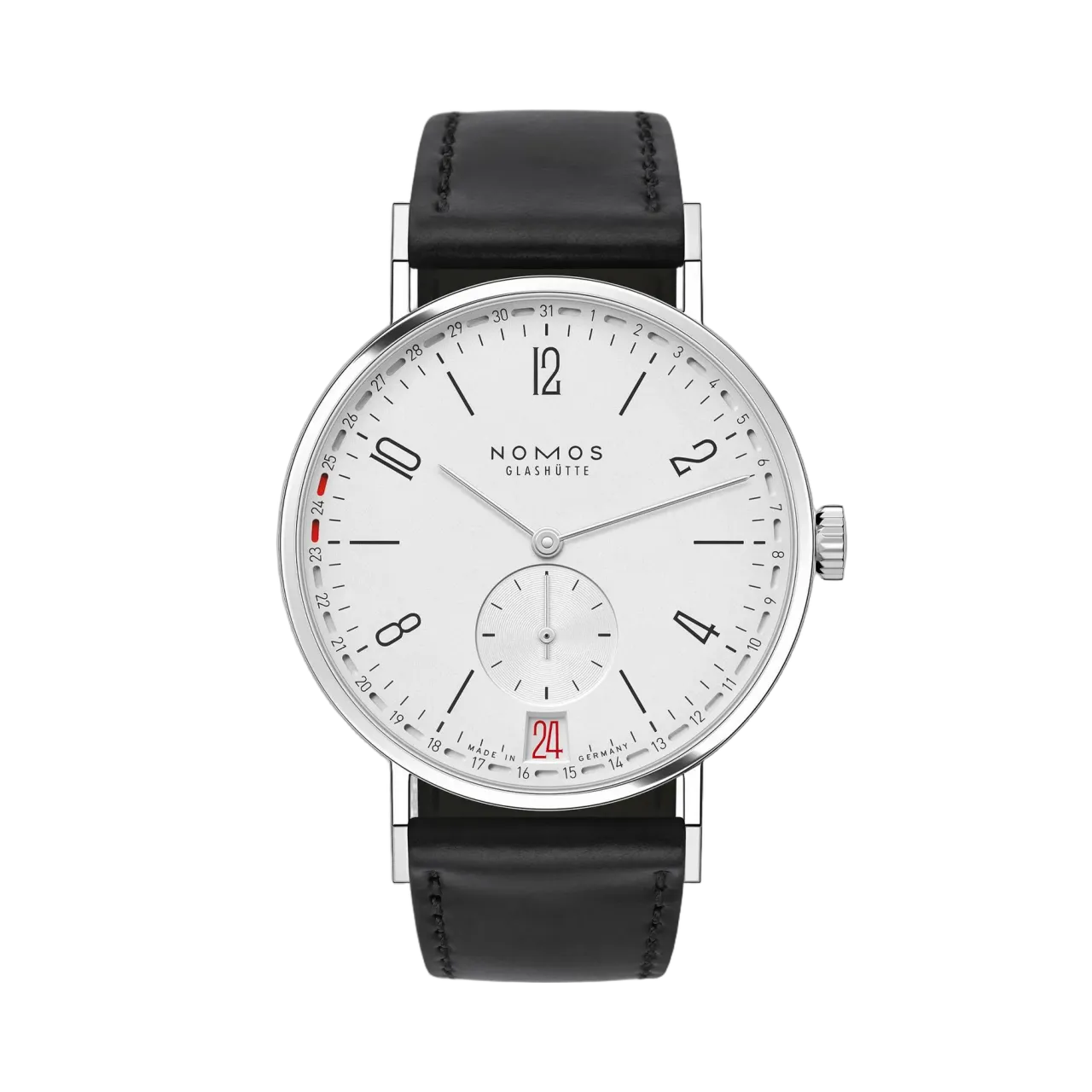 NOMOS Tangente 2date Otomatik Beyaz Gümüş Plaka 135