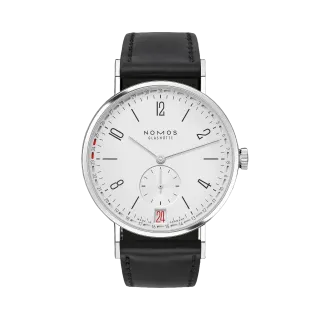 NOMOS Glashütte Tangente 2date Otomatik Beyaz Gümüş 135SB