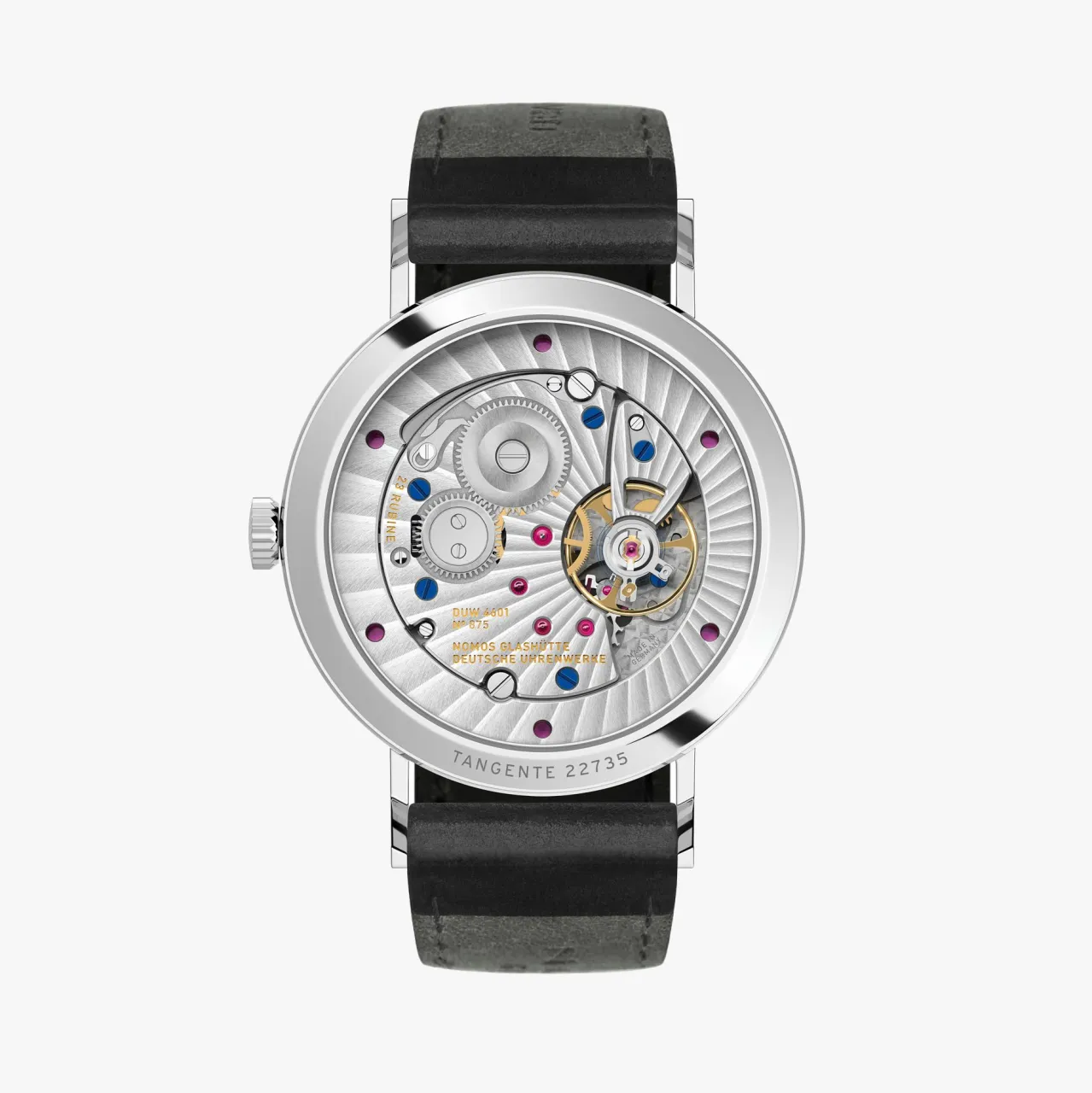 NOMOS Tangente 2date Mavi 136 detay görseli 1