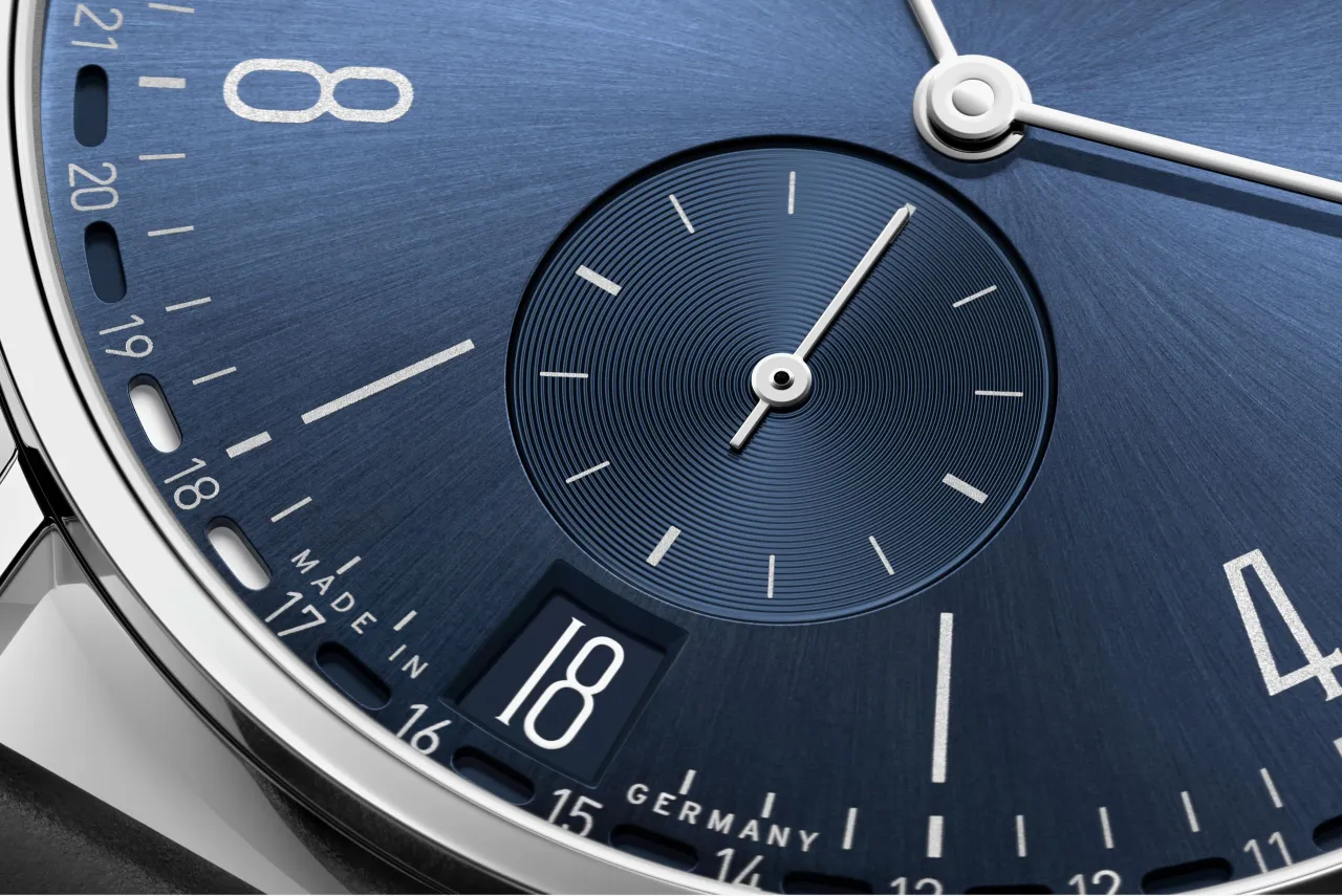 NOMOS Tangente 2date Mavi 136SB detay görseli 4