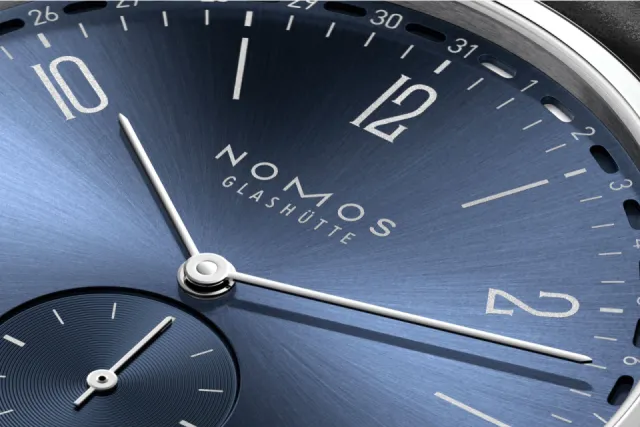 NOMOS Tangente 2date Mavi 136SB Görsel 6