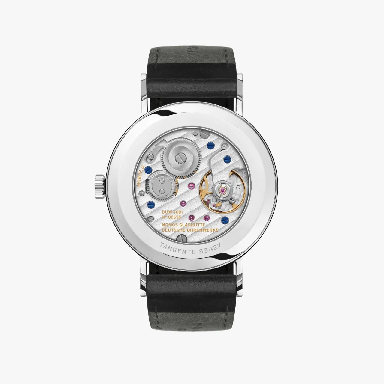 NOMOS Glashütte Tangente Otomatik Beyaz Gümüş Plaka 139 detay görseli 1