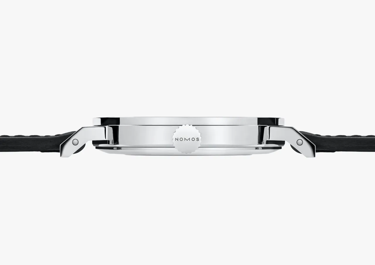 NOMOS Glashütte Tangente Otomatik Beyaz Gümüş Plaka 139 detay görseli 4