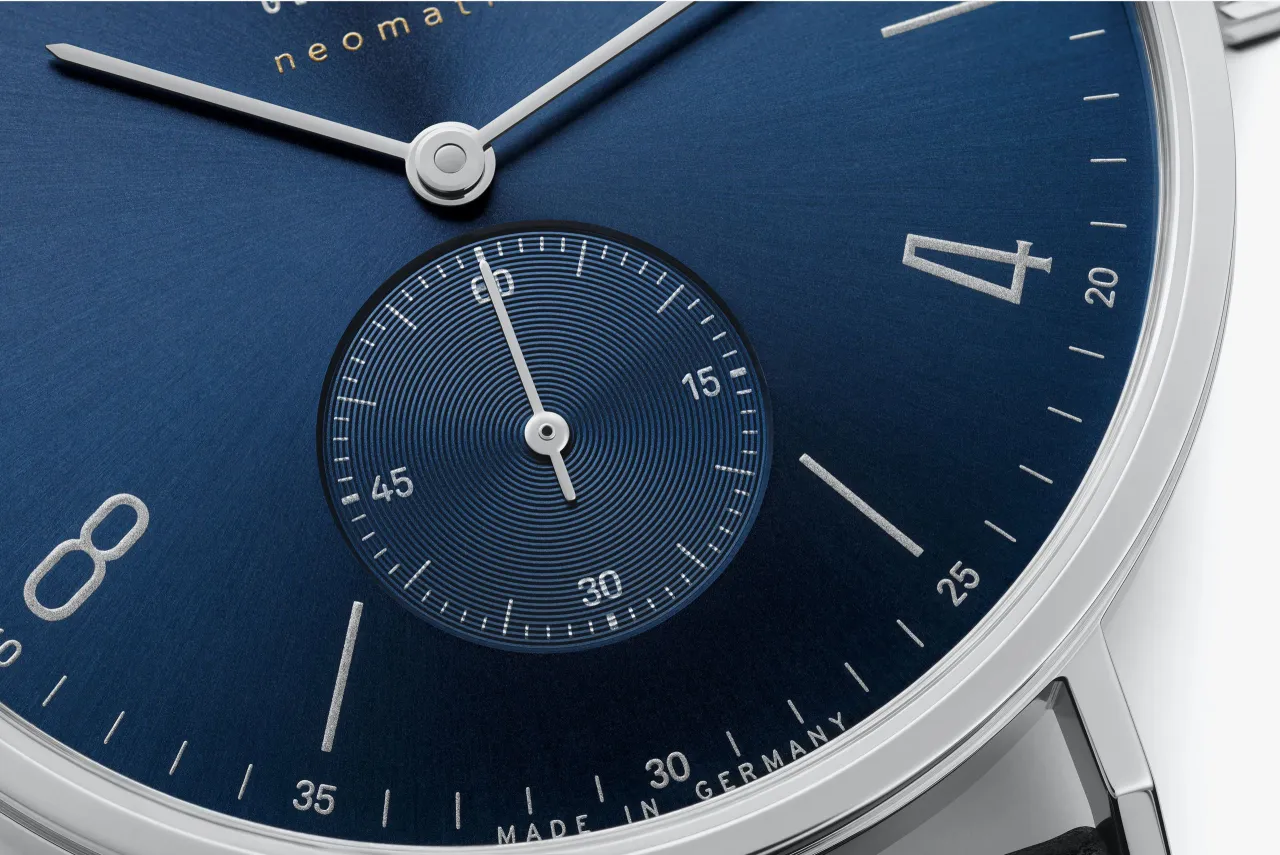 NOMOS Tangente Neomatik Blue Gold Otomatik 146 detay görseli 4