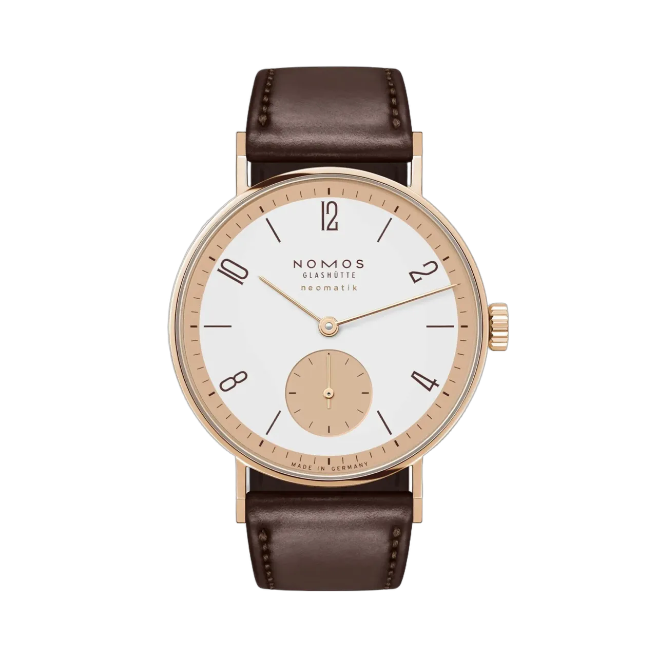 NOMOS Glashütte Tangente Rose Gold Neomatik 175 Years Watchmaking Glashütte 160S1