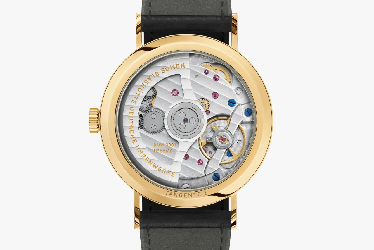 NOMOS Glashütte Tangente Gold Neomatik 161 detay görseli 5