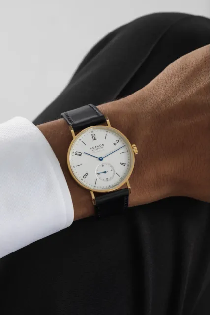 NOMOS Glashütte Tangente Gold Neomatik 161 Görsel 9
