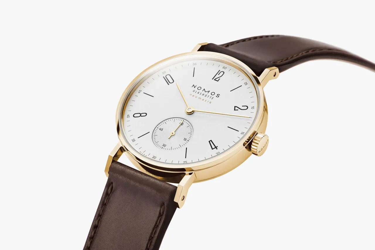 NOMOS Tangente Gold Neomatik Doré 162 detay görseli 2