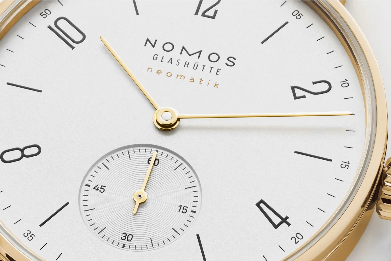 NOMOS Tangente Gold Neomatik Doré 162 detay görseli 4