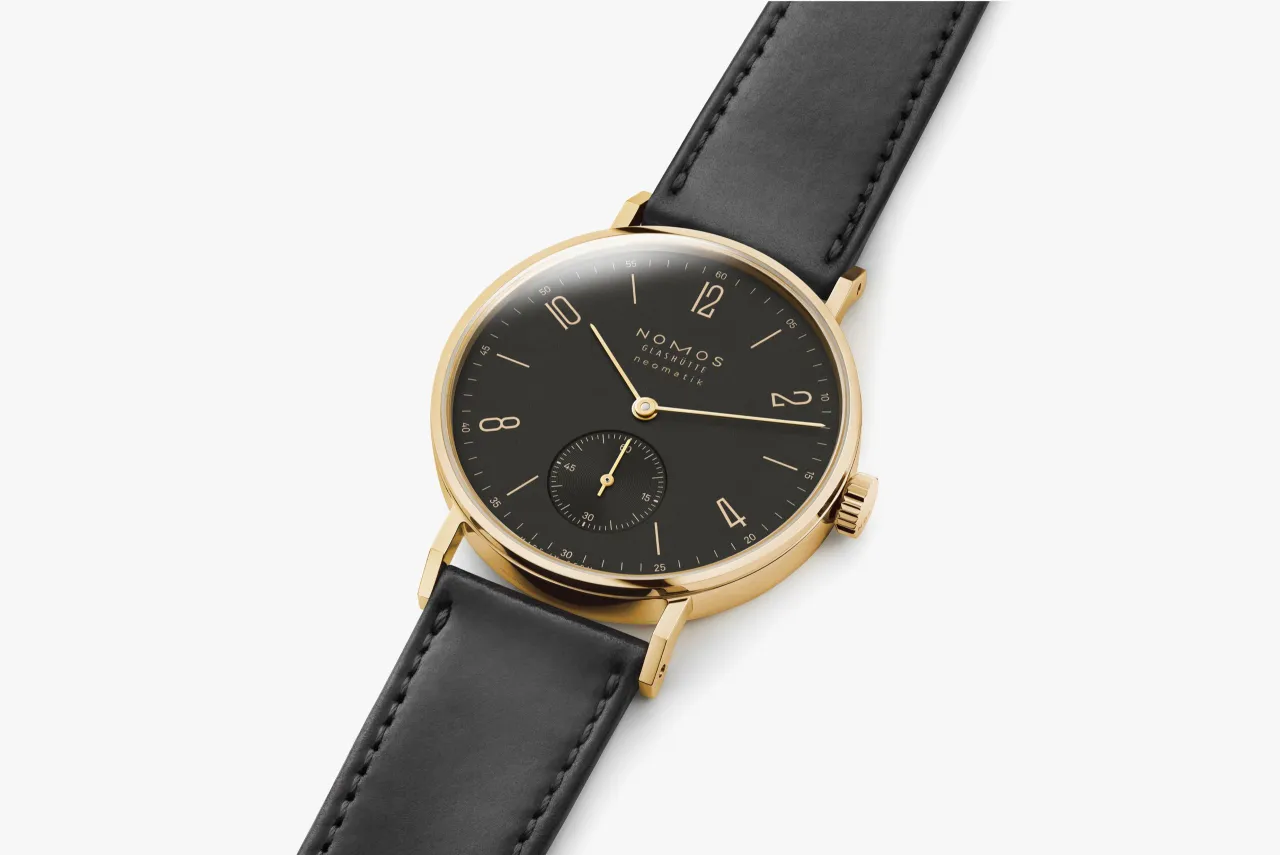 NOMOS Tangente Gold Neomatik Ruthenium 163 detay görseli 3