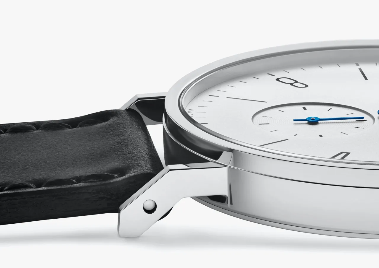 NOMOS Glashütte Tangente 38 Otomatik Beyaz 164 detay görseli 4
