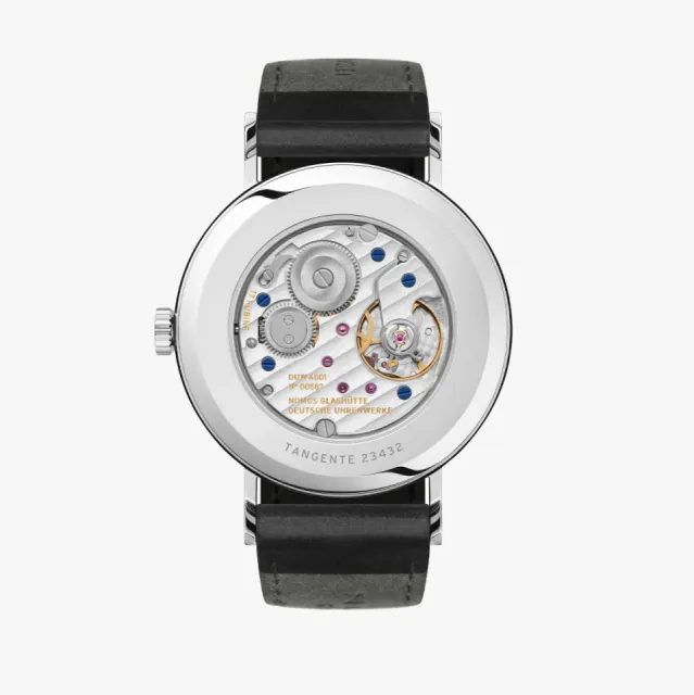 NOMOS Tangente 38 Refurbished White Silver-Plated 1642 Görsel 2