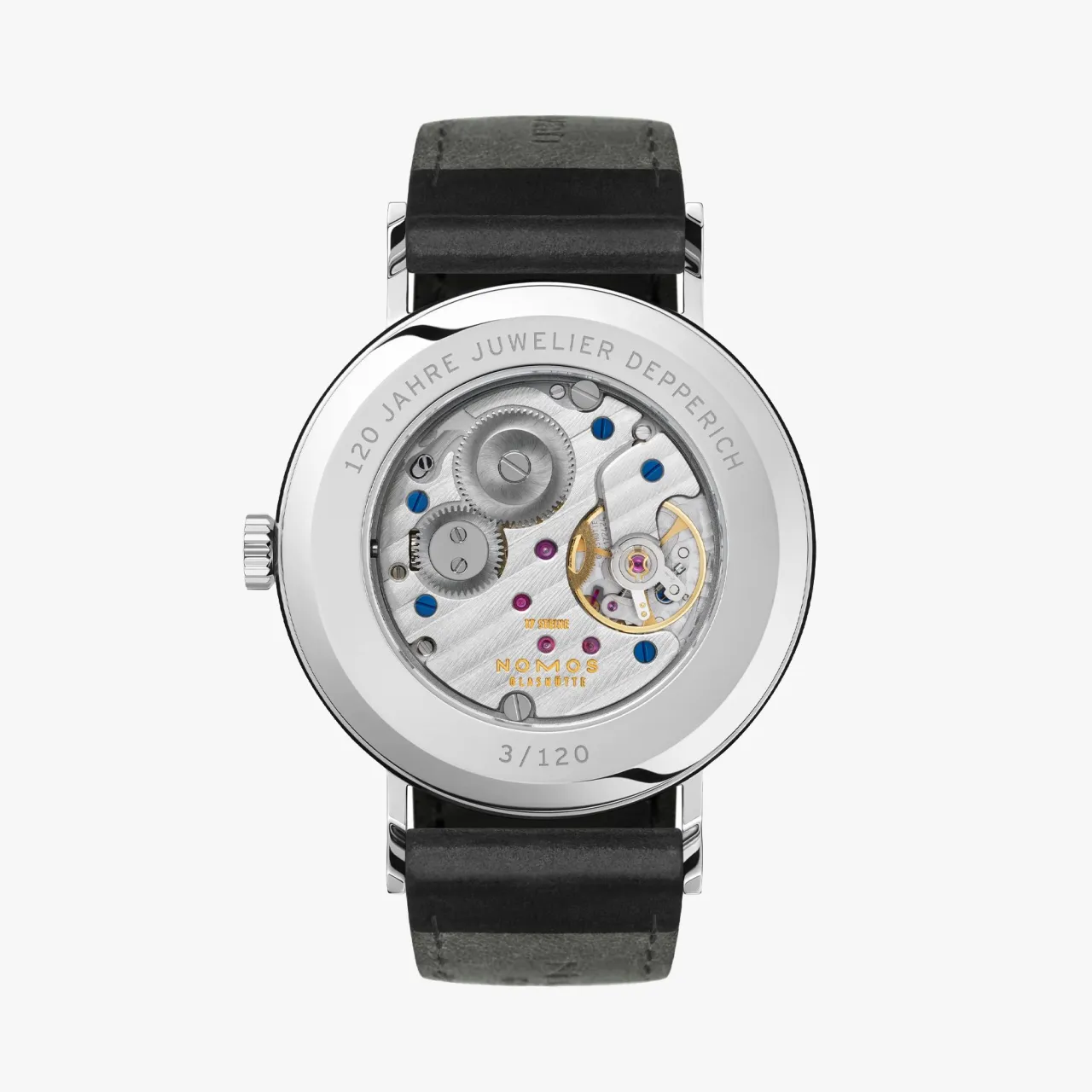 NOMOS Tangente 38 120 Jahre Depperich 164S8 detay görseli 1