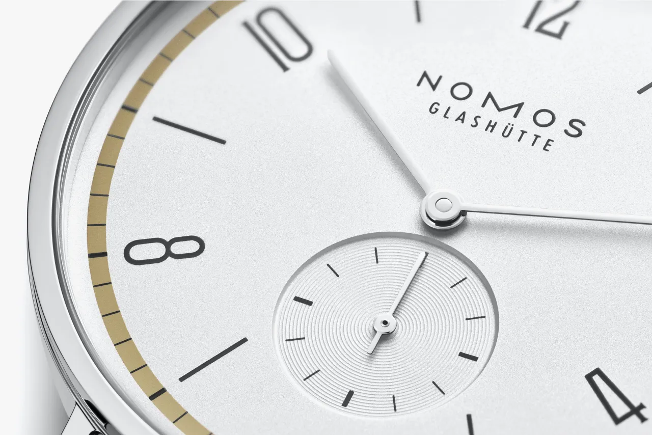 NOMOS Tangente 38 120 Jahre Depperich 164S8 detay görseli 2