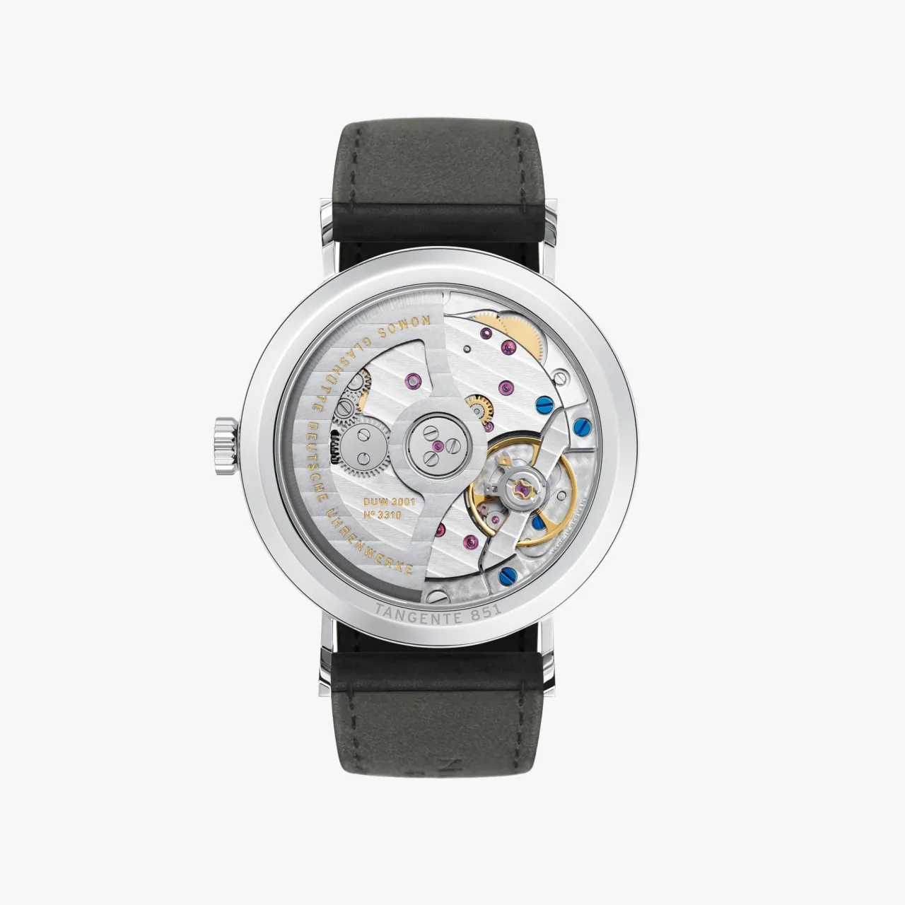 NOMOS Glashütte Tangente Neomatik Beyaz Gümüş Plaka 175 detay görseli 1
