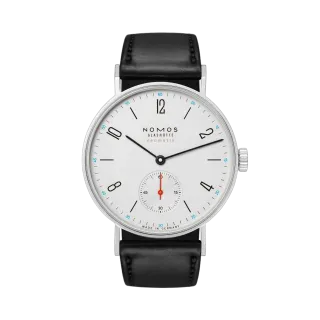 NOMOS Glashütte Tangente Neomatik Beyaz Gümüş Plaka 175