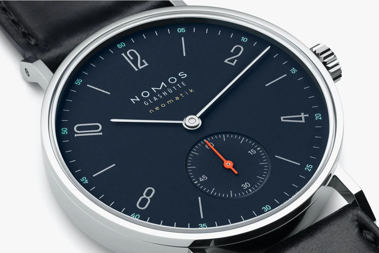 NOMOS Tangente Neomatik Midnight Blue Otomatik 177 detay görseli 2