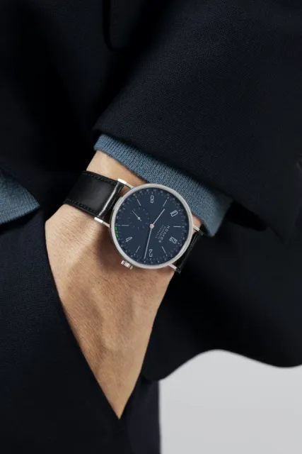 NOMOS Glashütte Tangente Neomatik 41 Update Midnight Blue 182 Görsel 8