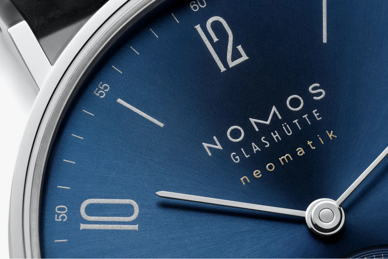 NOMOS Tangente Neomatik Blue Otomatik 191 detay görseli 4