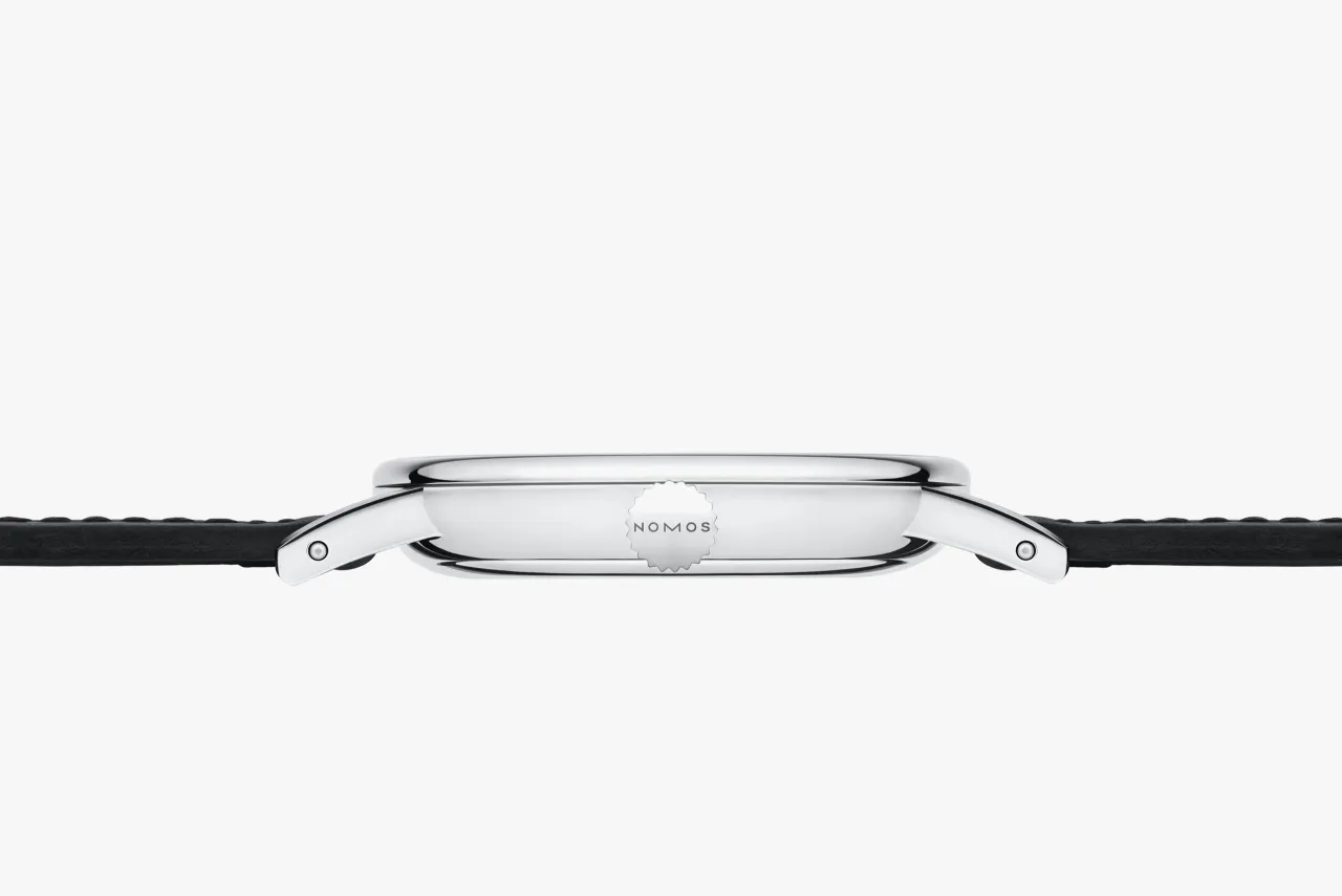 NOMOS Glashütte Ludwig Manual Winding White Silver-Plated 201 detay görseli 4