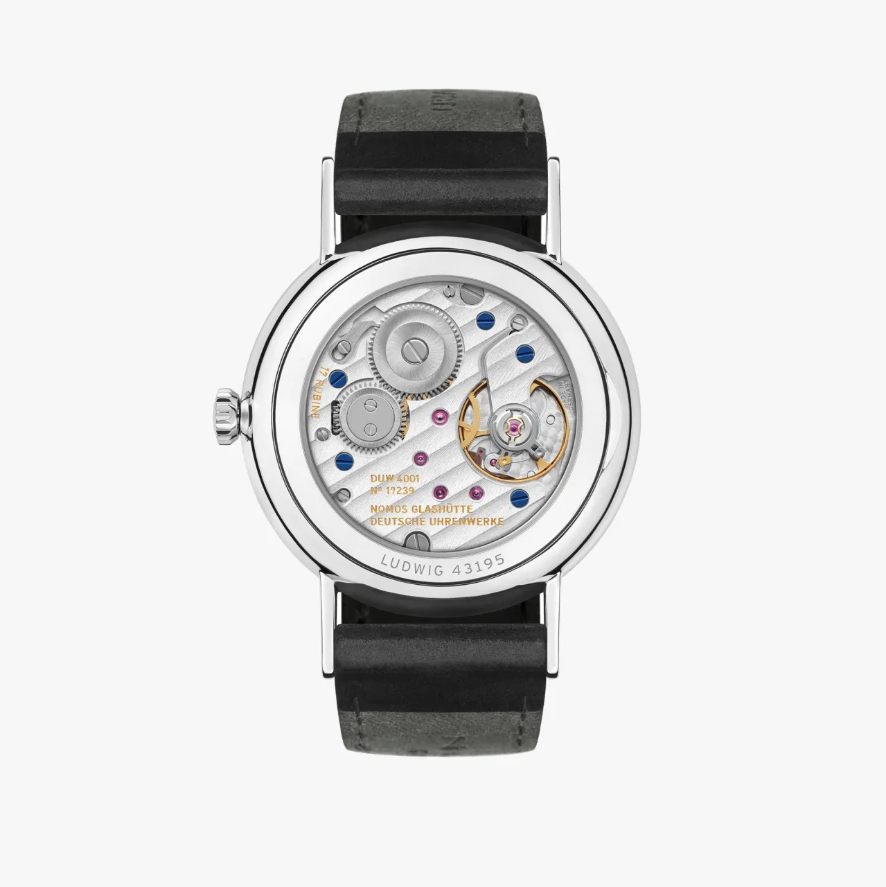 NOMOS Ludwig Galvanized White Silver-Plated Otomatik 205 detay görseli 1