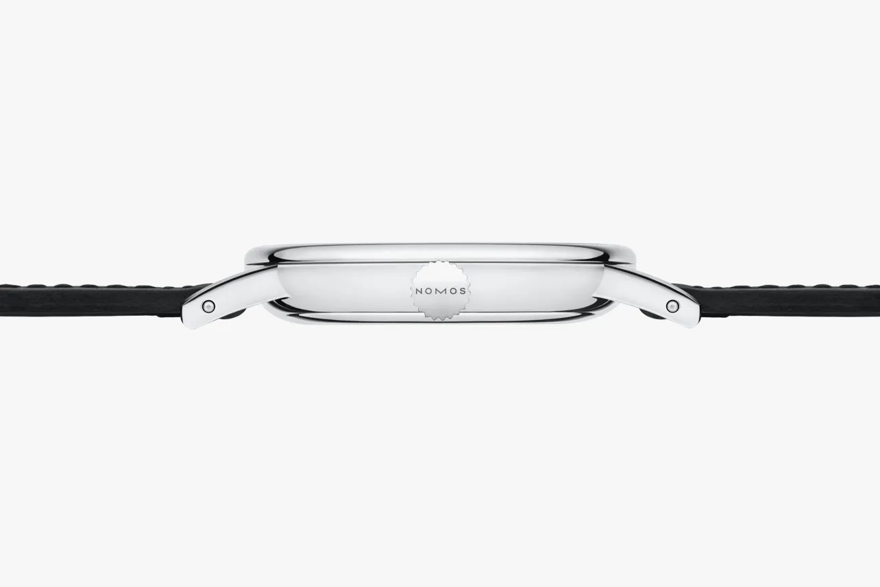 NOMOS Ludwig Galvanized White Silver-Plated Otomatik 205 detay görseli 4
