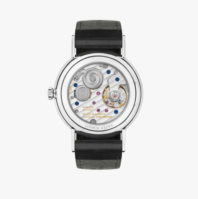 NOMOS Ludwig Galvanized White Silver-Plated Otomatik 205 Görsel 2