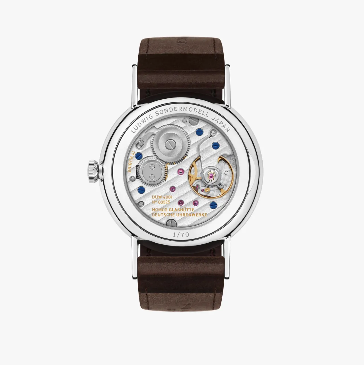 NOMOS Glashütte Ludwig Limited Edition Indigo 205S5 detay görseli 1