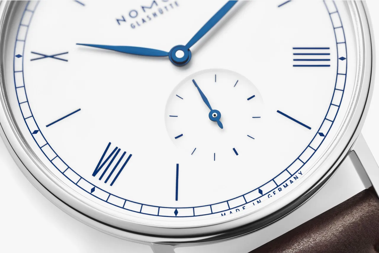 NOMOS Glashütte Ludwig Limited Edition Indigo 205S5 detay görseli 3
