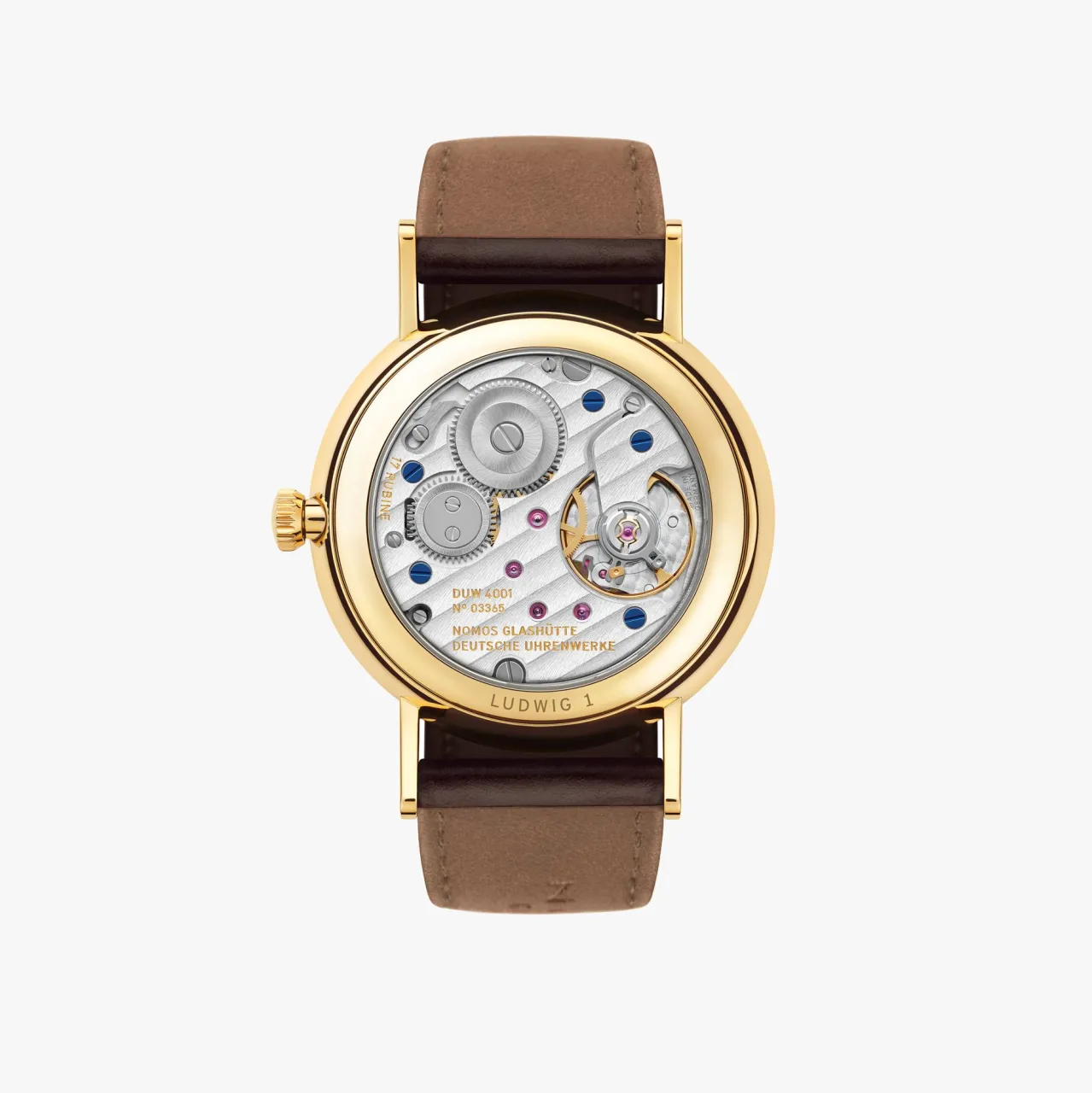NOMOS Glashütte Ludwig Gold 33 Otomatik 210 detay görseli 1