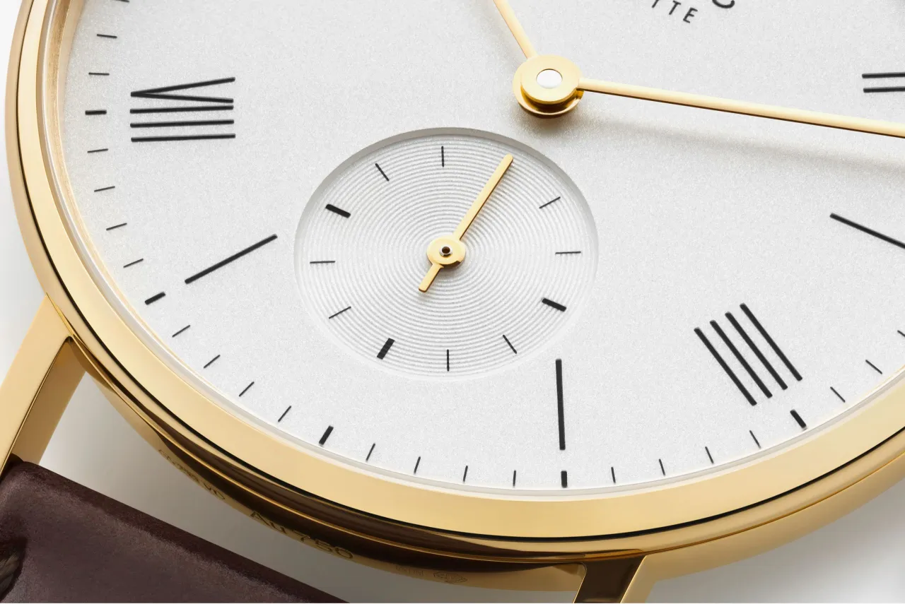NOMOS Glashütte Ludwig Gold 33 Otomatik 210 detay görseli 4
