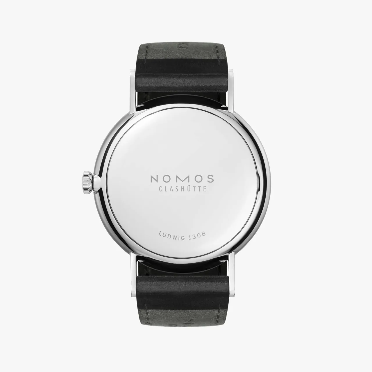 NOMOS Glashütte Ludwig 38 Manual Winding White Silver-Plated 235 detay görseli 1