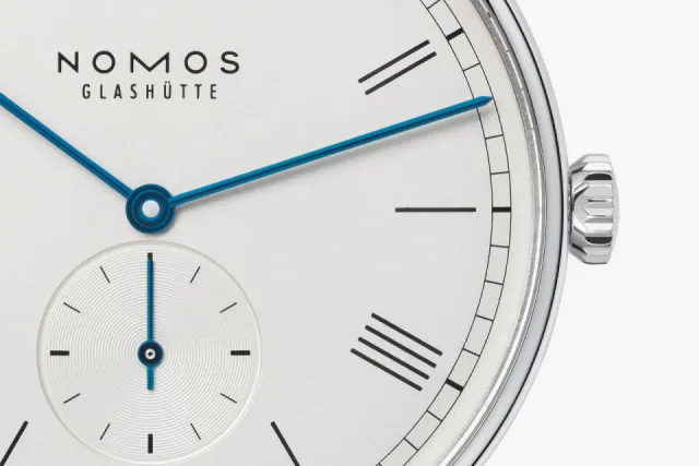 NOMOS Glashütte Ludwig 38 Manual Winding White Silver-Plated 235 Görsel 3