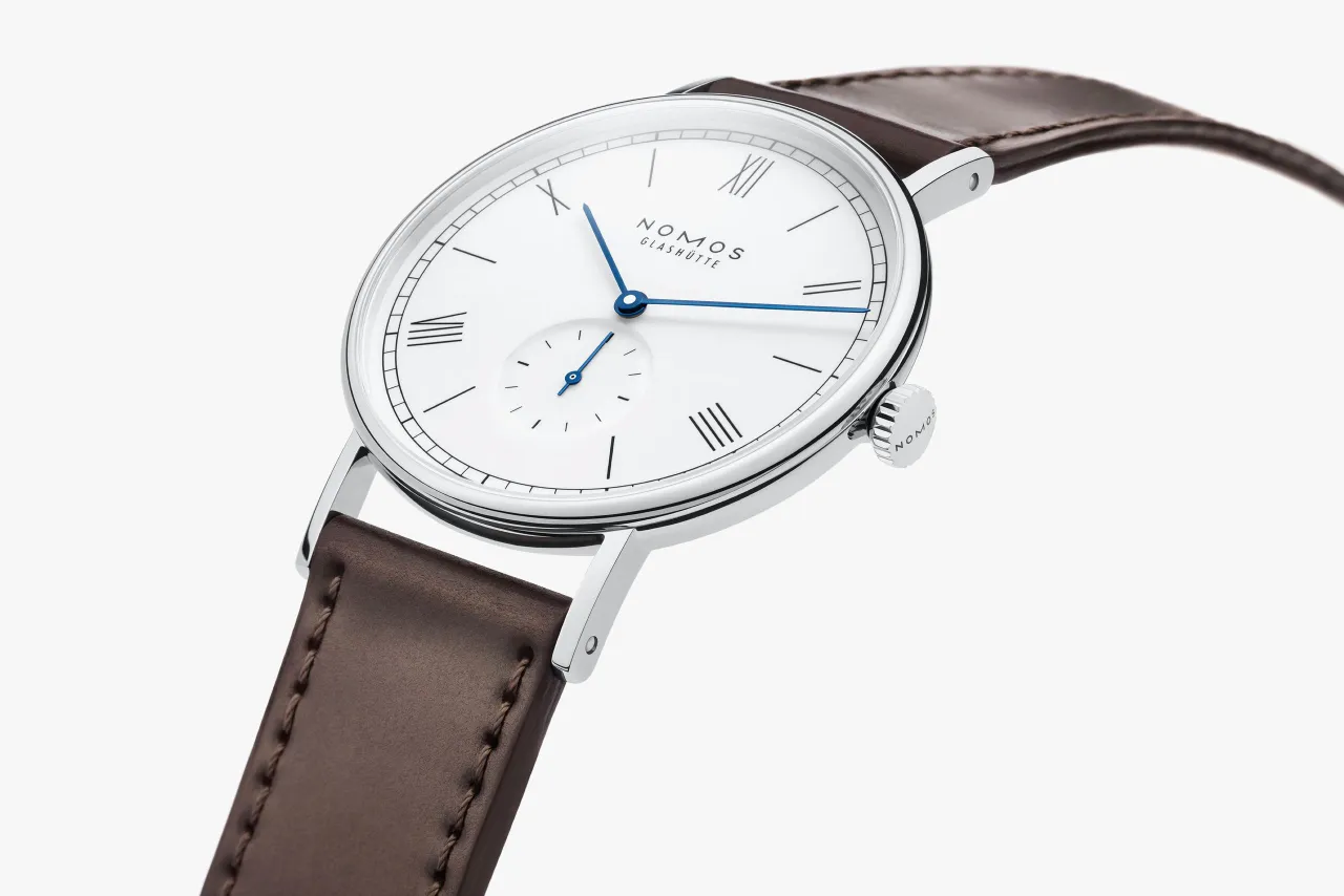 NOMOS Ludwig 38 Enamel White Otomatik 236 detay görseli 4