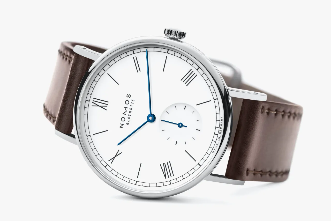 NOMOS Ludwig 38 Enamel White Otomatik 236 detay görseli 5
