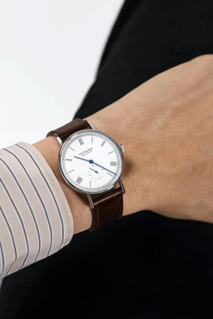 NOMOS Ludwig 38 Enamel White Otomatik 237 Görsel 8